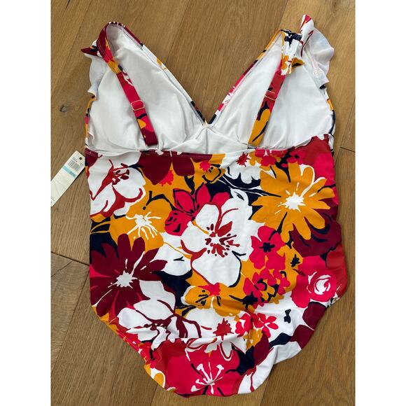 NWT Anne Cole Plus Size One Piece Bathing Suit - Picture 4 of 9